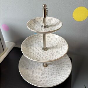 West Emory 3 tier Tid Bit Tray / Jewelry Stand